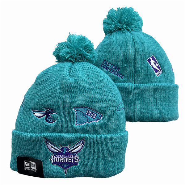 Charlotte Hornets Knit Hats 0014